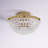 Nakamara Glass Semi Flush Mount