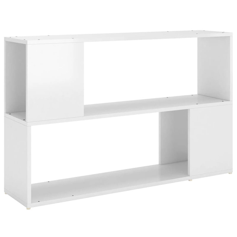 Lajeanne 63cm H Standard Bookcase, Sonoma Oak, 63cm H x 100cm W x 24cm D