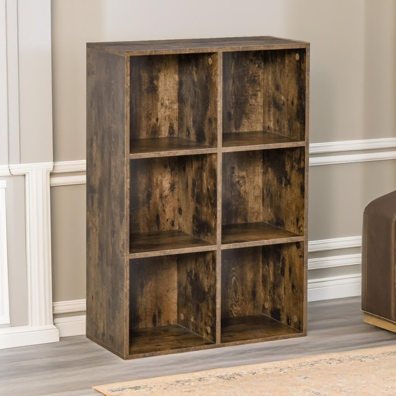 Makeda 97.5cm H x 65.5cm W Cube Bookcase
