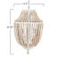Lustre en perles de bois Julice-45450635