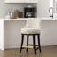 Tabouret de comptoir rembourré Lucia-113050974-113050975-128620582