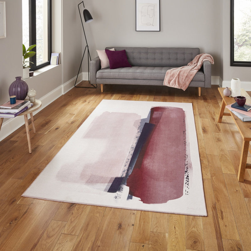 Ayane area rug Printed Rectangle Rose, Rectangle 150 x 230cm