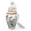 Ginger Jar Rose Canton Glass Ornament