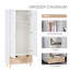 2 Door Manufactured Wood Wardrobe