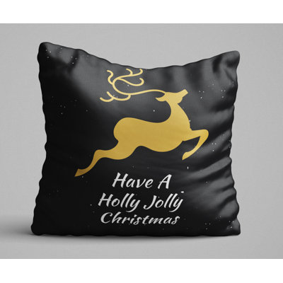 Coussin de luxe Cecy, 17,0 po x 17,0 po | 50% coton / 50% polyester, lavable et repassable | Rembourrage en silicone souple, 0,9 lb | Parfait pour la décoration intérieure, canapé confortable et accessoire de chaise, design élégant