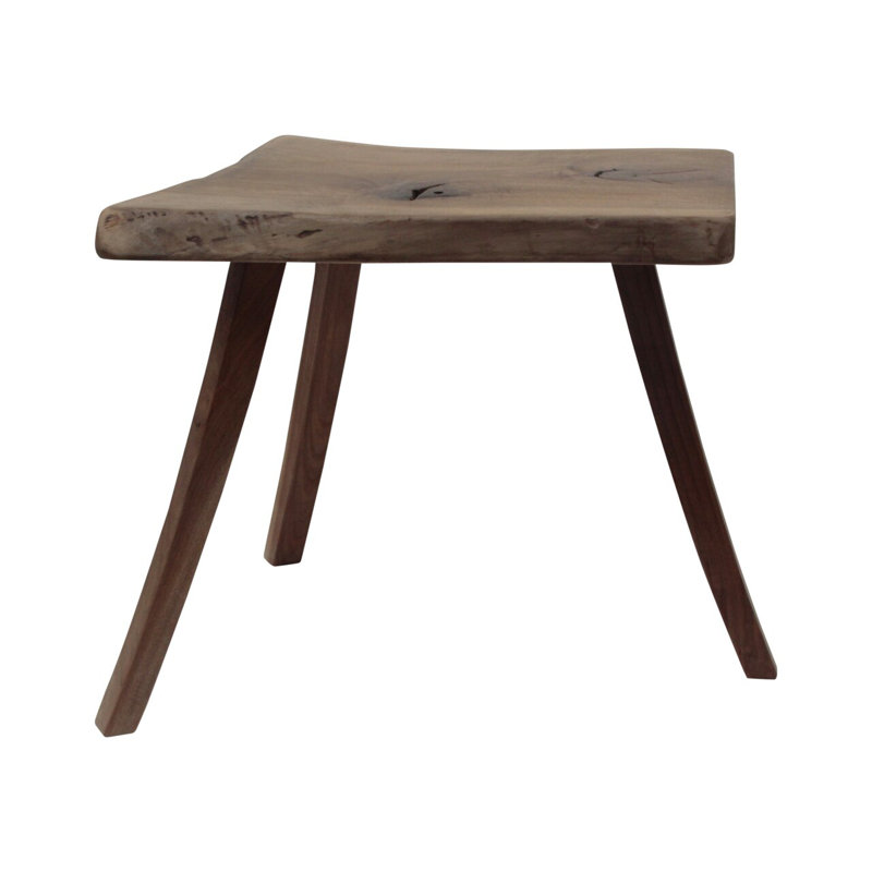 Gallien Solid Wood End Table