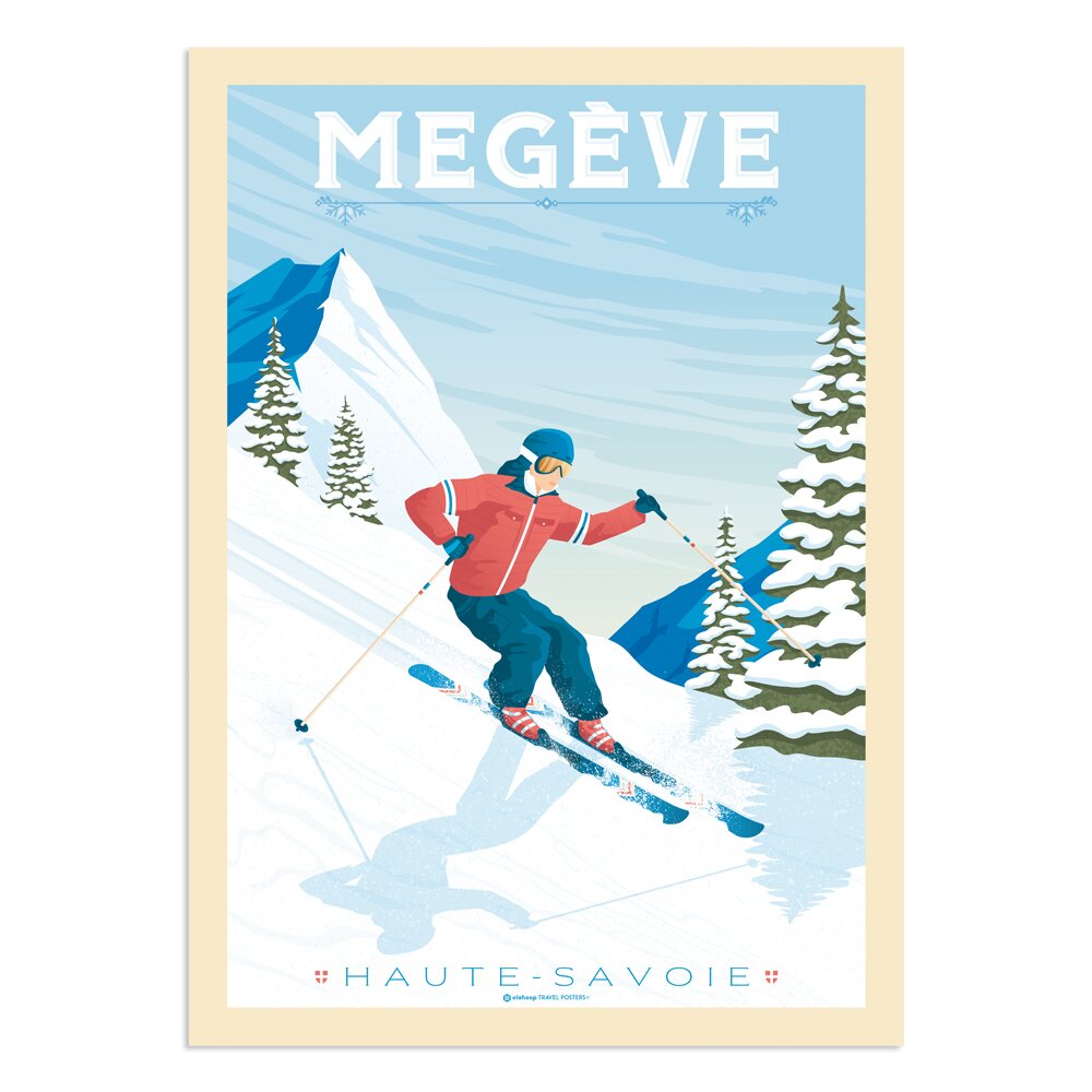 Poster Megève