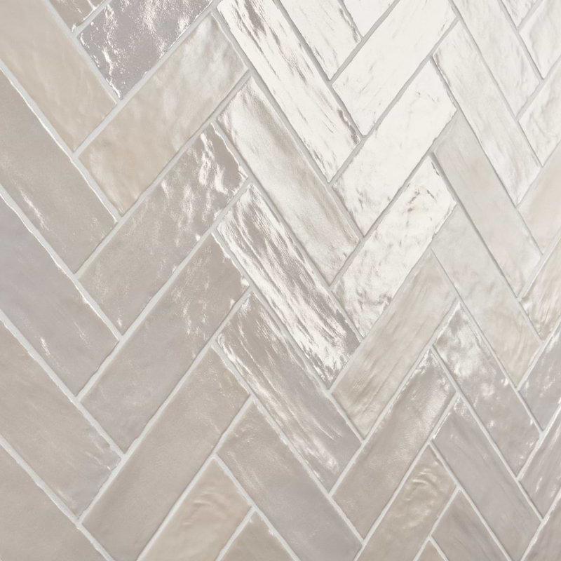 Montauk Jet 2X8 Ceramic Wall Tile, Sand Dune