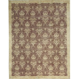 Ottoman Wool Floral Area Rug