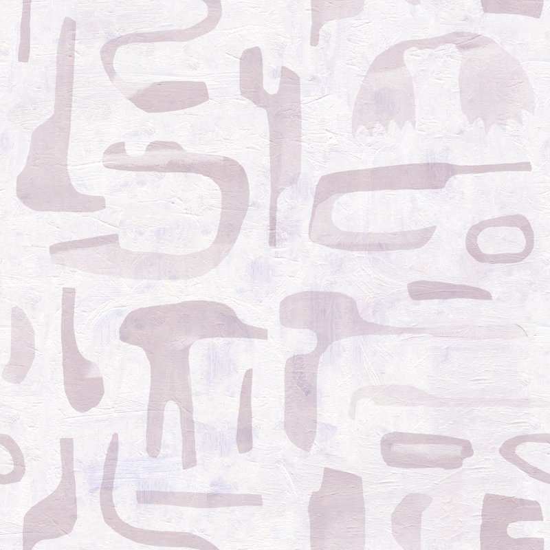 Susan Hable Abstract Wallpaper by Susan Hable, Pink