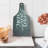 Ambesonne You Are Loved Tempered Glass Cutting Board Text on Chalkboard Grey White
