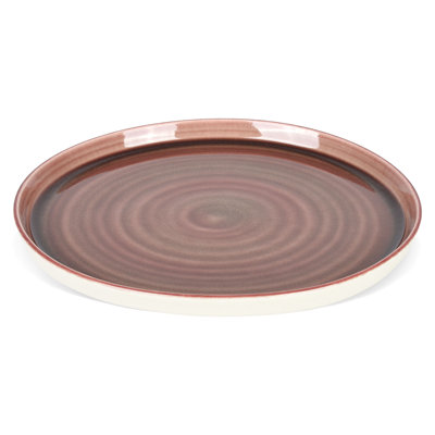 Lathe 6 Piece Dinner Plate Set