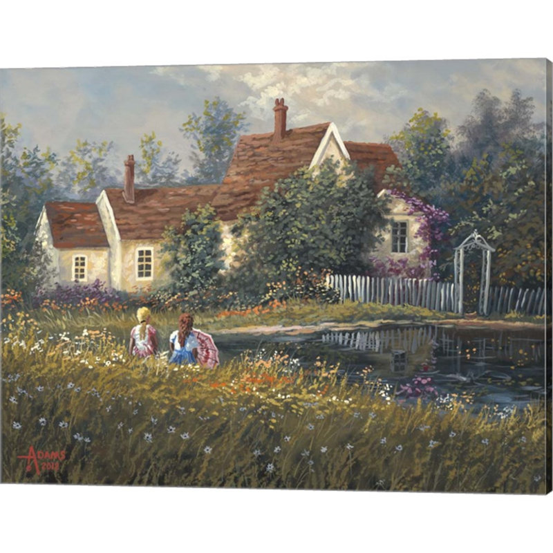 Reflections par Gary Adams, art mural sur toile