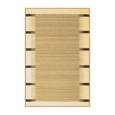 Washable Striped Indoor Rug