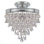Calypso 3 Light Semi Flush Mount