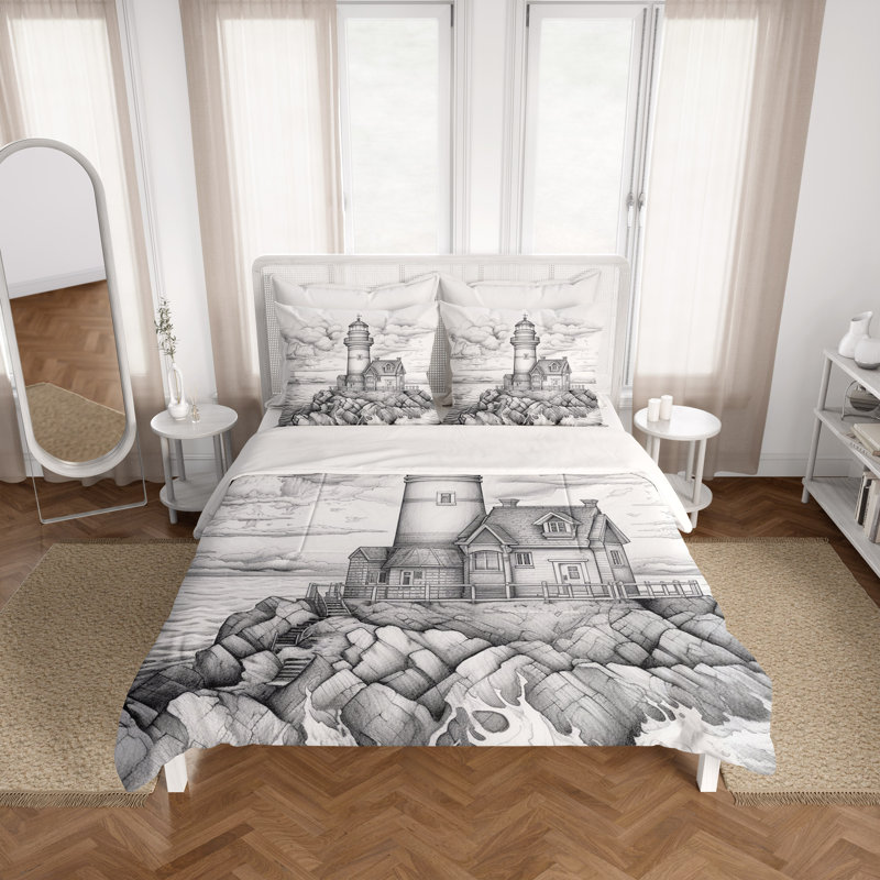 Abstract Duvet Cover, King Duvet Cover + 2 King Shams