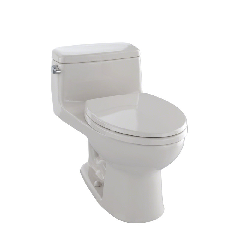 Supreme® Eco 1.28 GPF Elongated One-Piece Toilet (Seat Included), Sedona Beige