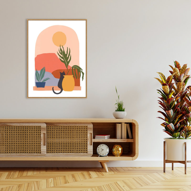 «Paper Scene I» par June Erica Vess, reproduction d'art sur toile encadrée, H 42 po x l 32 po