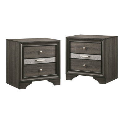 Clermont 3-Drawer Nightstand Set