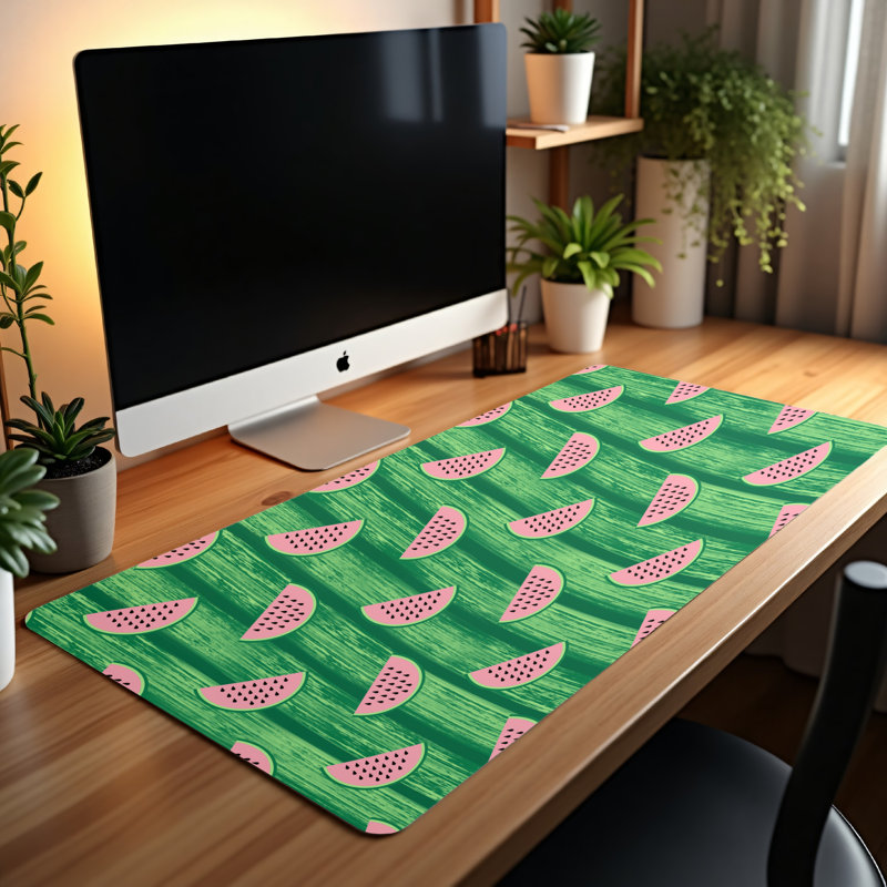 Polyester Desk Pad, 14.4x12.1