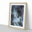Smoke Surrounding the Buddha in Abstract - Picture Frame Graphic Art Print-55725690-55725693