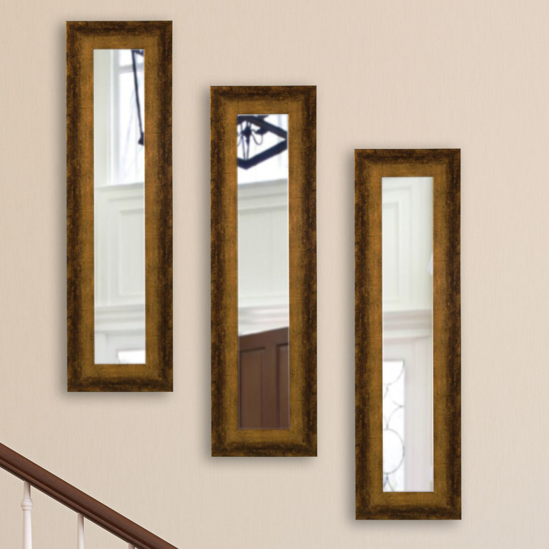Ensemble de miroirs 3 pièces, H 32,5 po x l 11,5 po