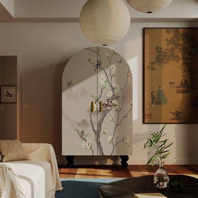 Vintage Arched Double Door Wardrobe by Ruthber Solutions