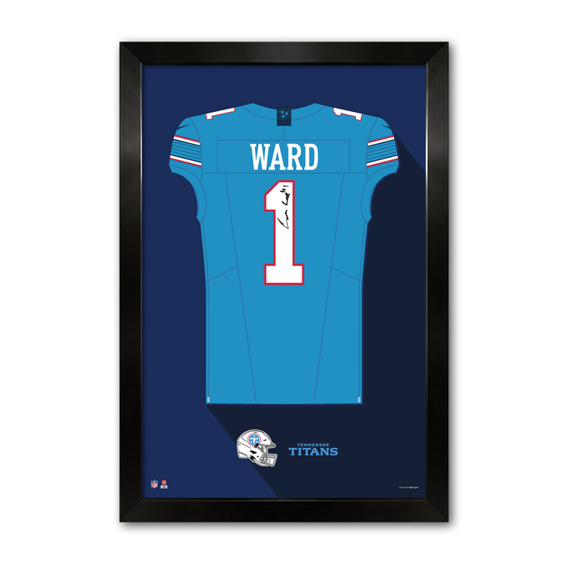 NFL-PA Buffalo Bills Keon Coleman 00 27 po x 39 po imprimé jersey blanc encadré, NFL Buffalo Bills White