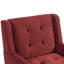 Fauteuil capitonné à dossier large rembourré-1592346164