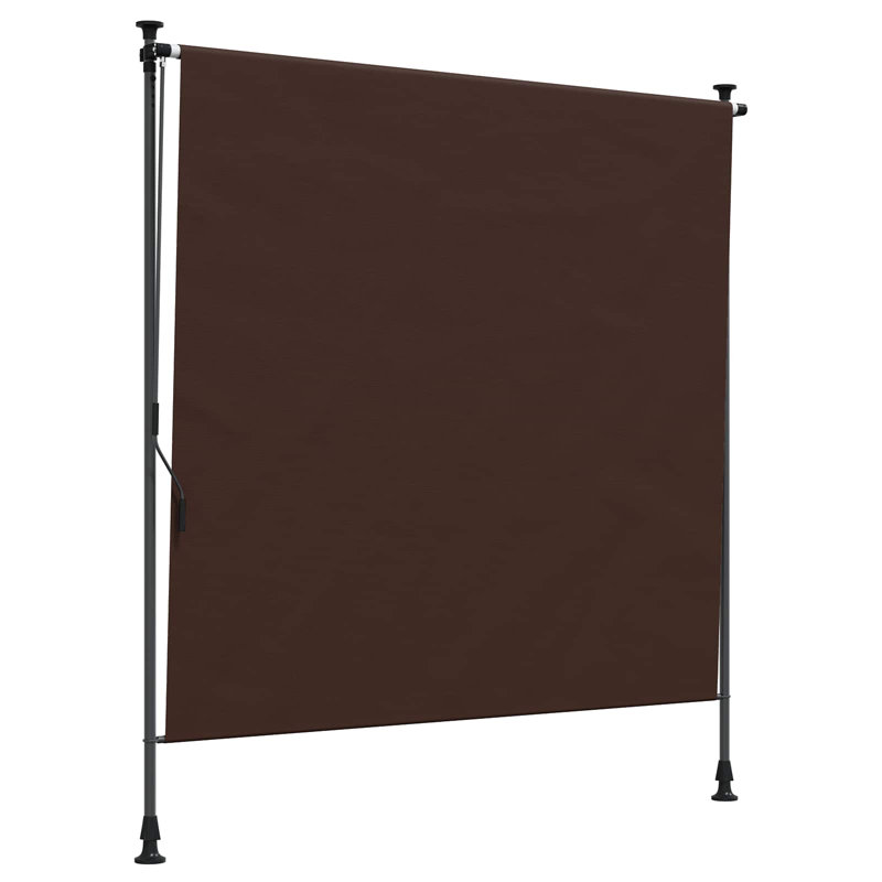 VidaXL Retractable, 150cm W x 270cm D, Brown