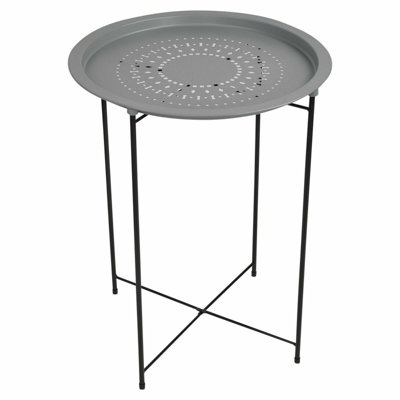 Round Metal Outdoor Bistro Table , 52cm cm W 52cm cm D