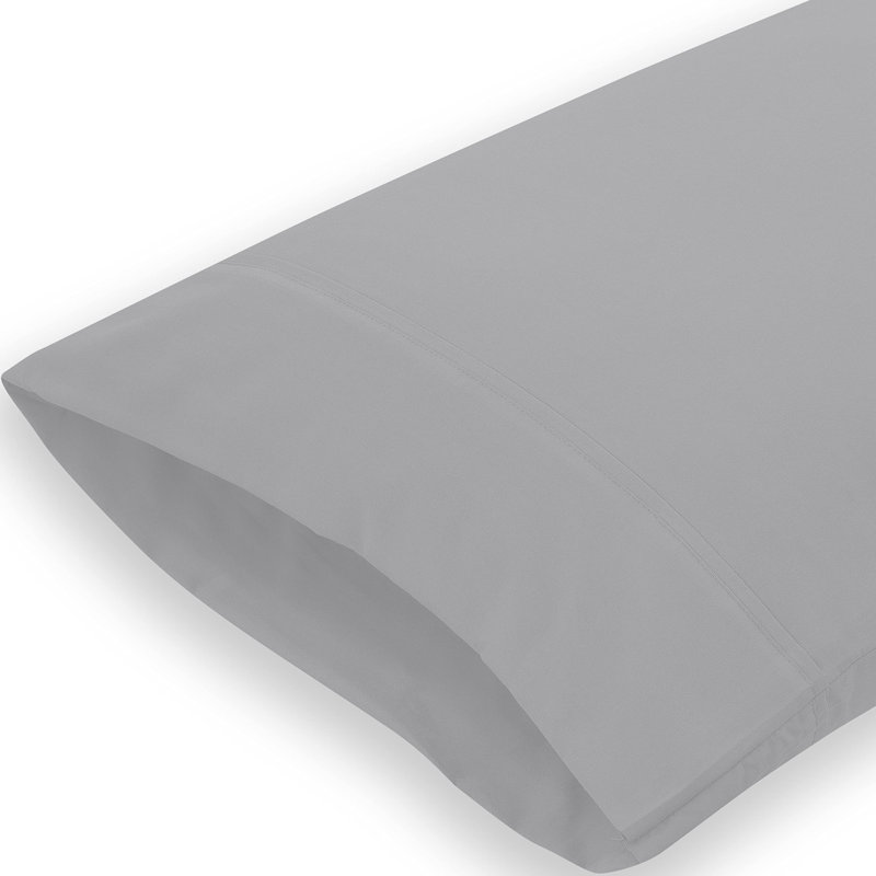 Royale Linens | Bed Pillow Cover | Pillowcases | Brushed Microfiber Wrinkle & Fade Resistant | Soft & Cozy| Size Pillow Case