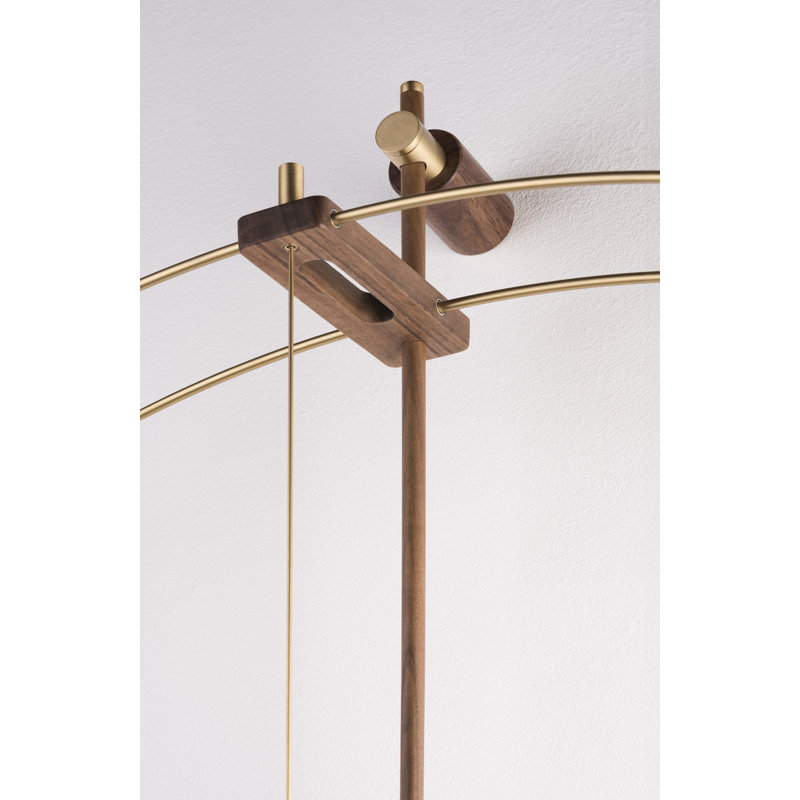 Barcelona Wall Clock, Gold