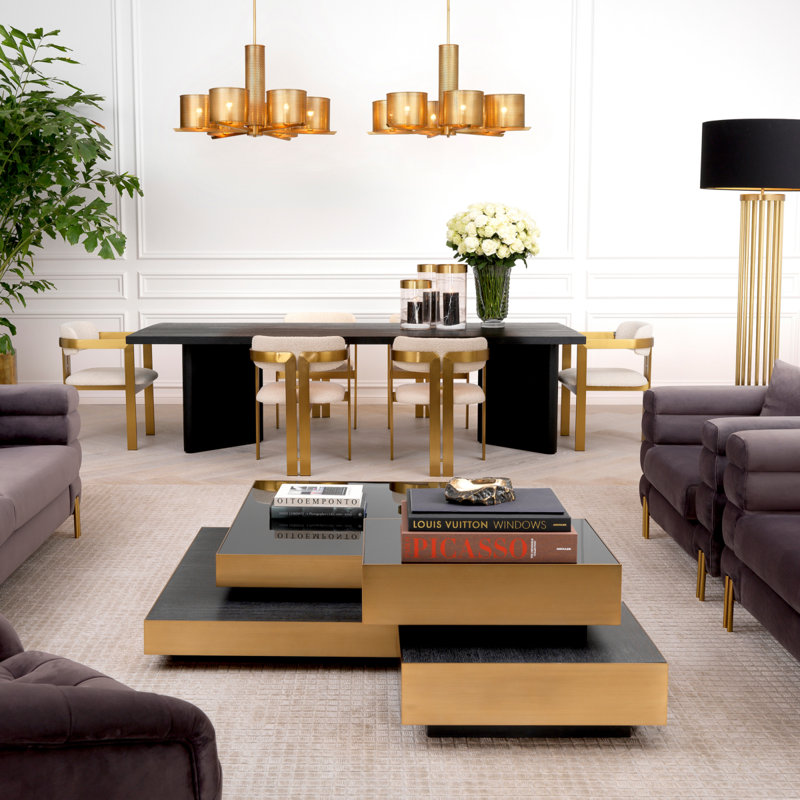 Shelton Glass Coffee Table