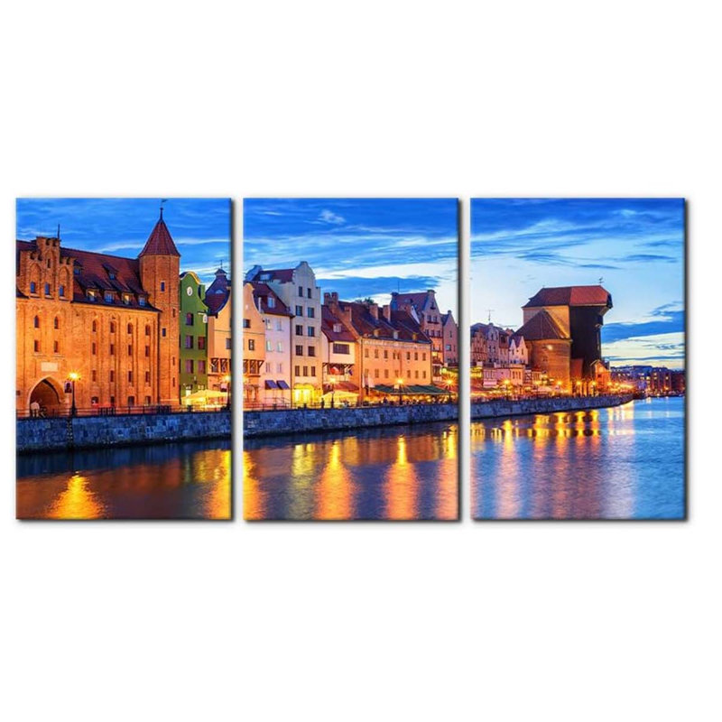 3 Piece Wrapped Canvas Print