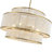 6-Light Dimmable Hand-Woven Drum Chandelier