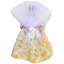 Lighted Fiber Optic African American Angel Christmas Tree Topper - 12" - Gold