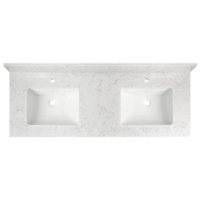 61" Single Bathroom Vanity Top with Sink