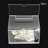 Clear Acrylic Box 6.22'' W Suggestion Box W/ Lock