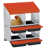 Orange/Silver/Black