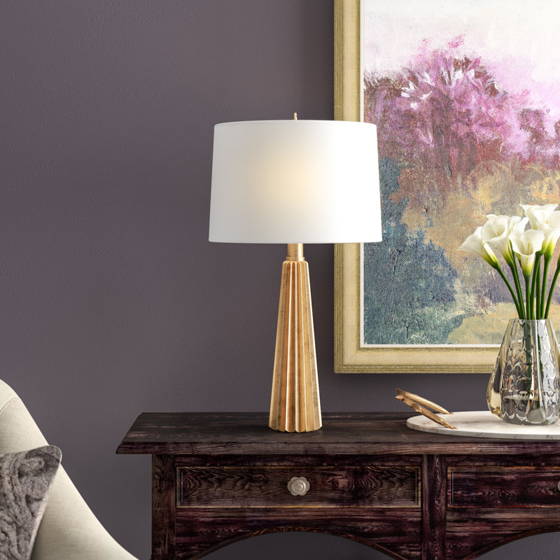 Hensley Table Lamp, Gold