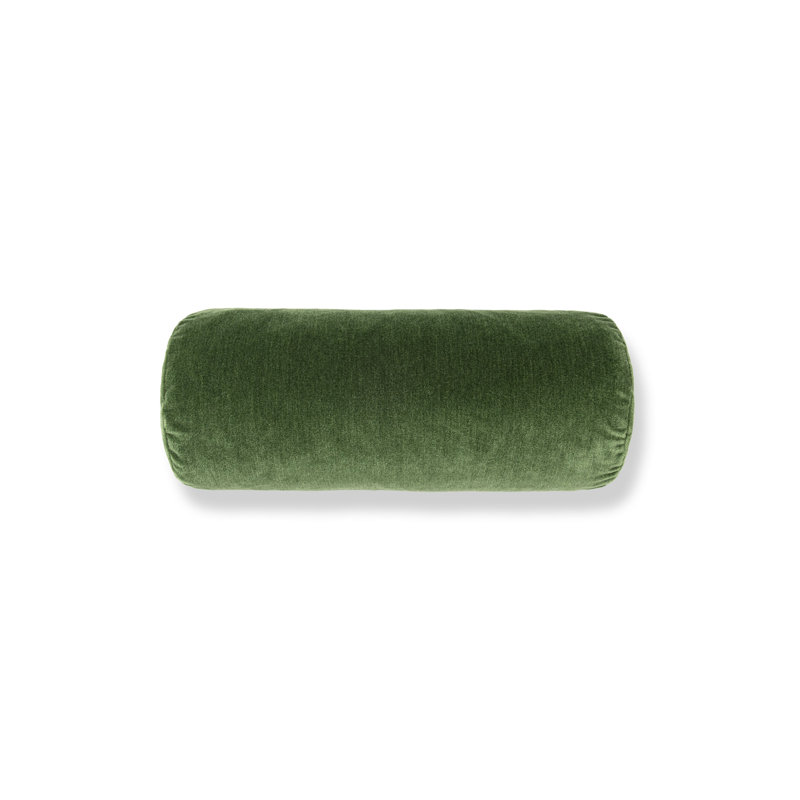 Tudor Velvet Pillow, Bottle Green
