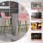Ermis White Leather Counter Height Bar Stool Set of 3-224520358-207850304