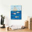 «Sailing Together I» par Courtney Prahl, estampe numérique sur toile-535194048