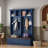 Farmhouse 4-in-1 Hall Tree With Wood Grain Bench And 2 Large Drawers-1308067173
