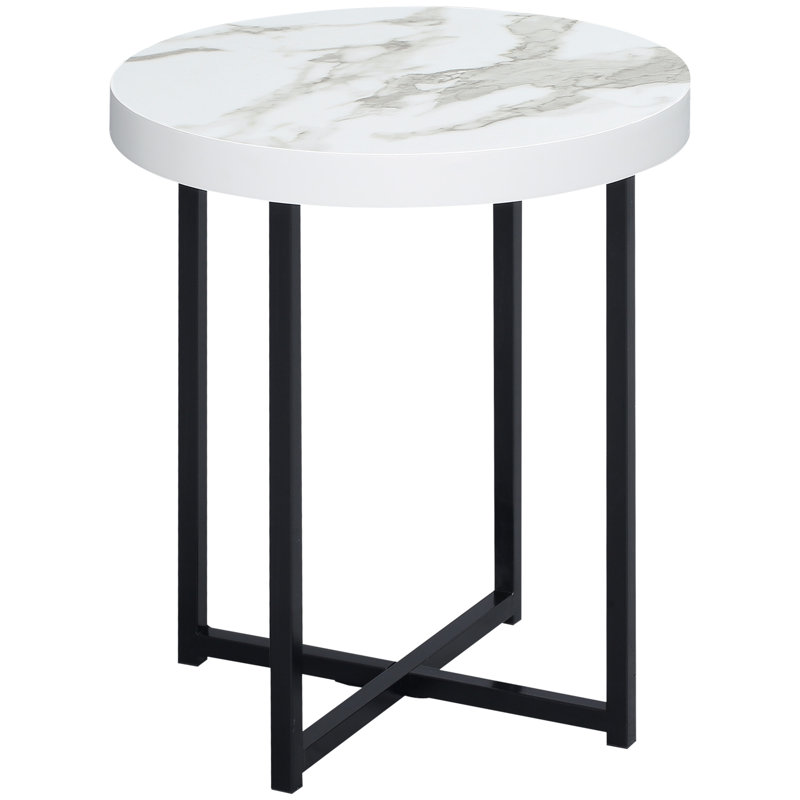 Kazal Cross Legs End Table
