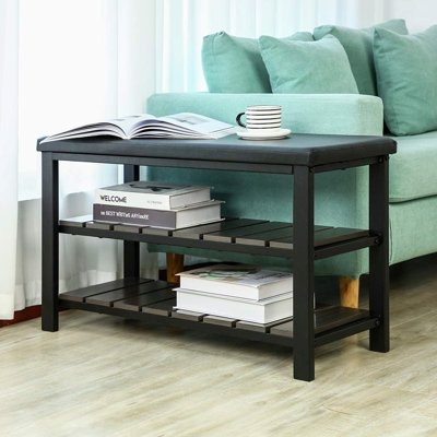8 Pair Shoe Storage Bench