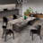 Faux Marble Top Dining Table-98228787