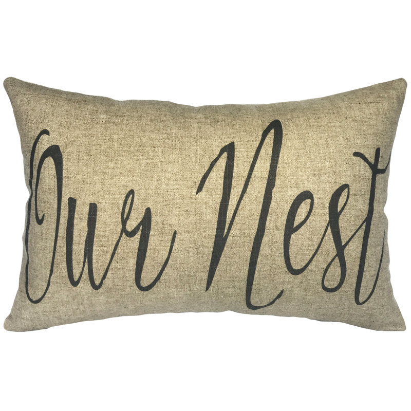 Linen Reversible Throw Pillow