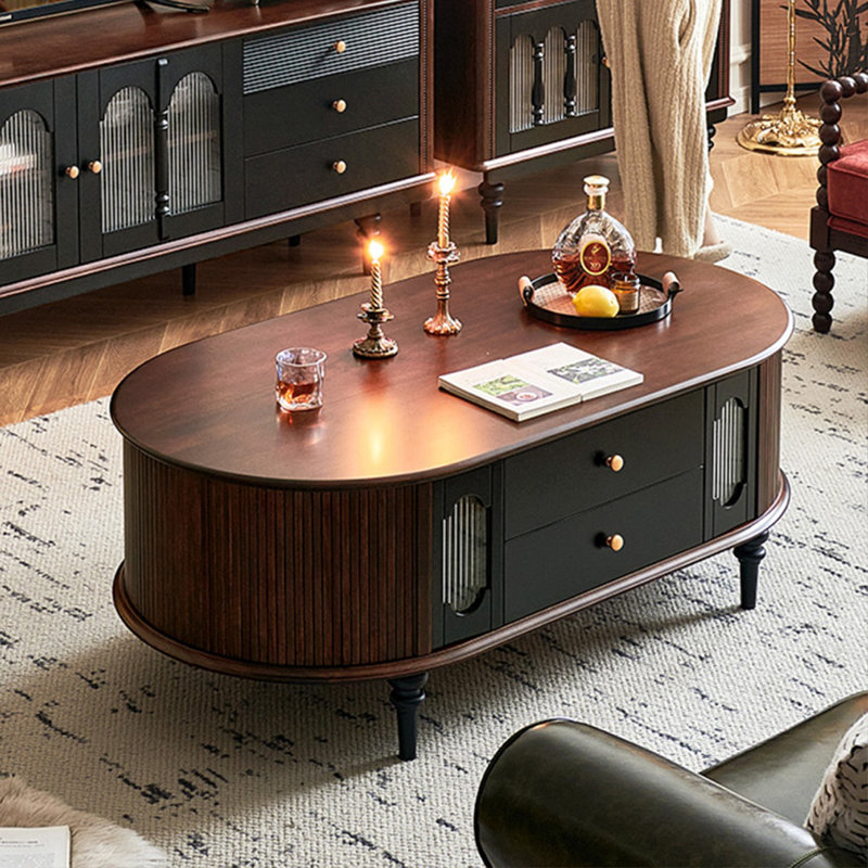 Table basse multifonctionnelle et durable, H 19,88 po x L 51,18 po x l 29,72 po
